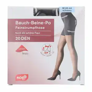 Bodyshap. Strumpfh. 20den 42-44 Schw. 4.05 KODi basic