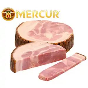 Schweinebauchrolle "Mercur Domaschnij Rulet" gepökelt und ge...