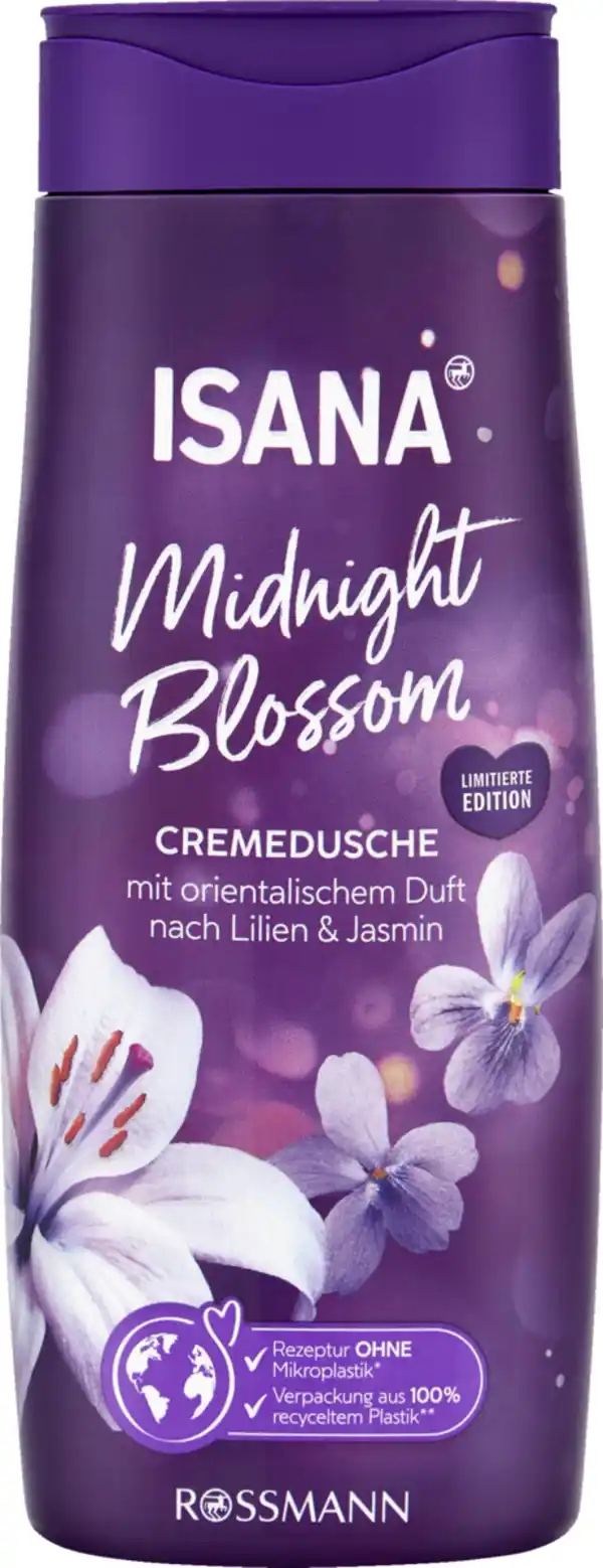 Bild 1 von ISANA Cremedusche Midnight Blossom, 300 ml