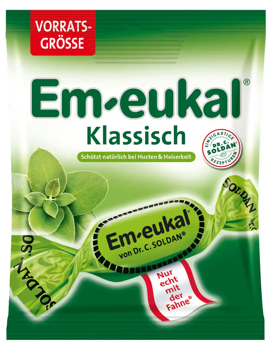 Bild 1 von Em-Eukal Hustenbonbons klassisch 150G