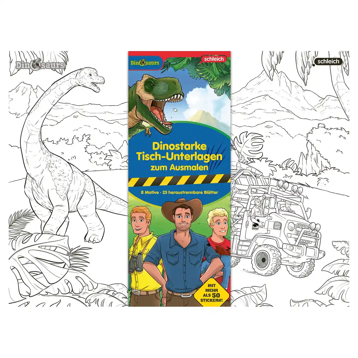 Bild 1 von Ausmal-Tischsets