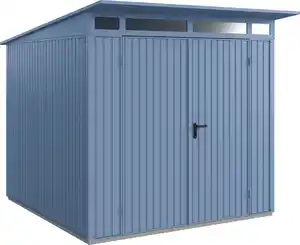EcoStar Gerätehaus Trend-P Typ 2 taubenblau 247,9 x 283,4 x 232,3 cm