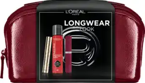 L’Oréal Paris Panorama Mascara + Infaillible Matte + Setting Mist + Beauty Bag Geschenkset