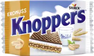 Knoppers Erdnuss 4er Pack, 100 g
