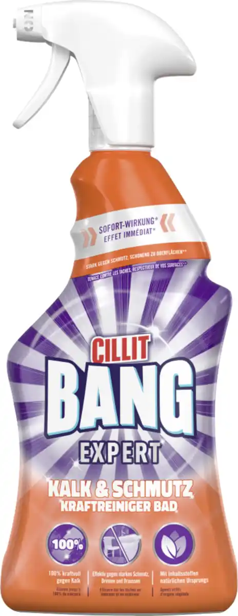 Bild 1 von Cillit BANG Expert Kraftreiniger Kalk & Schmutz, 750 ml