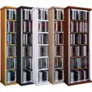 Bild 1 von VCM Holz CD DVD Stand Regal Schrank Aufbewahrung Standregal Ständer Classic Glastür