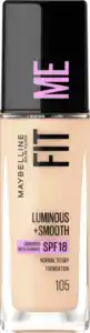 Maybelline New York Fit Me! Liquid Make-Up Nr. 105 Natural Ivory, 30 ml