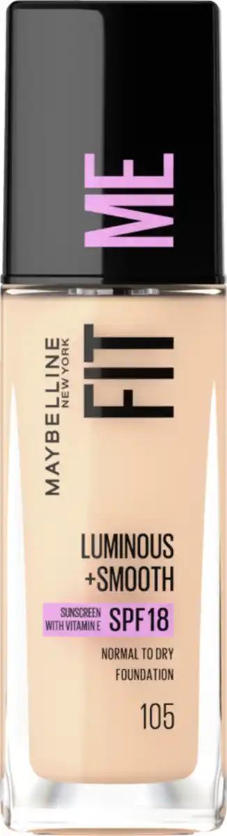 Bild 1 von Maybelline New York Fit Me! Liquid Make-Up Nr. 105 Natural Ivory, 30 ml
