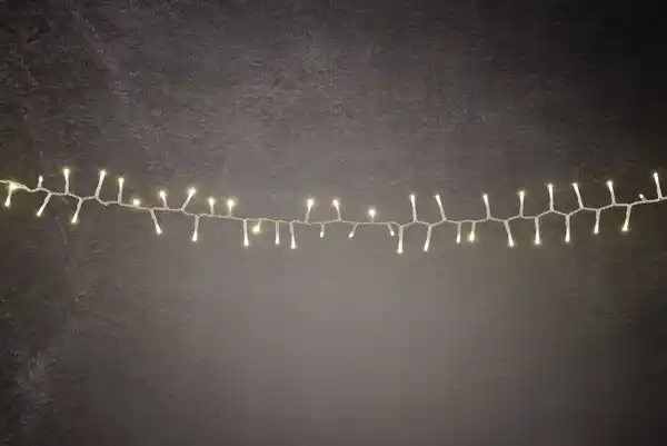 Bild 1 von TrendLine LED-Lichterkette Premium Außen 10,7 m warmweiß-transparent mit Timer, Dimmer