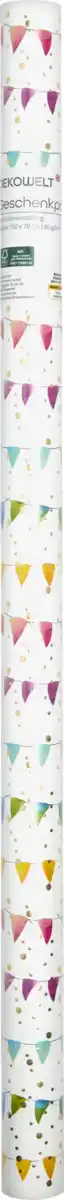 Bild 1 von DEKOWELT Geschenkpapier, 1,5 m