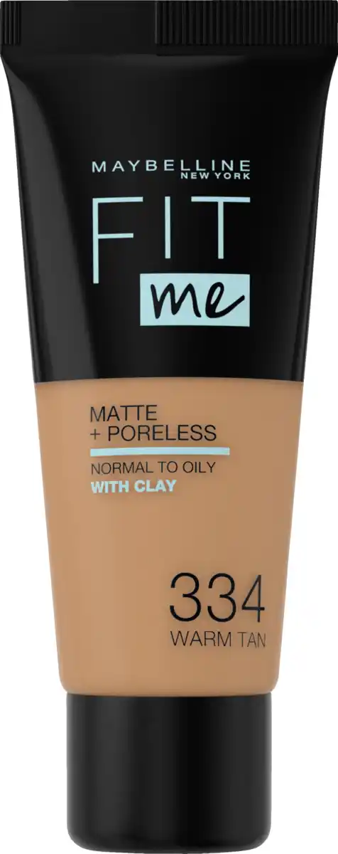 Bild 1 von Maybelline New York Fit Me! Matte + Poreless Make-Up Nr. 334 Warm Tan, 30 ml