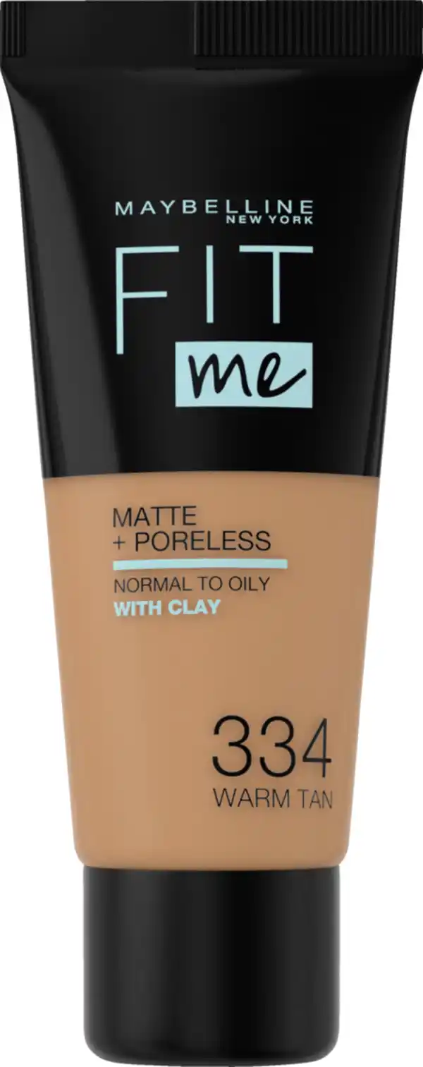 Bild 1 von Maybelline New York Fit Me! Matte + Poreless Make-Up Nr. 334 Warm Tan, 30 ml