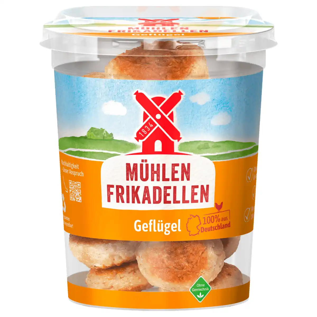 Bild 1 von Rügenwalder Mühle Mühlen-Frikadellen Geflügel 165g