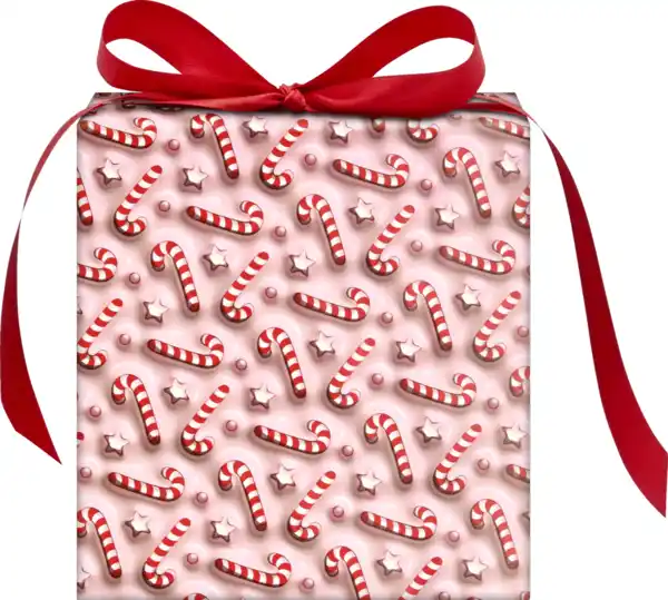 Bild 2 von DEKOWELT Geschenkpapier 3D Effekt HW 2024, 2 m