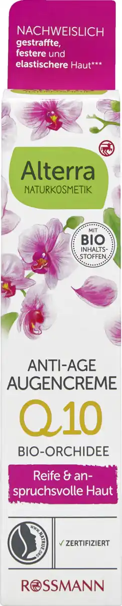 Bild 1 von Alterra NATURKOSMETIK Anti-Age Augencreme Orchidee, 15 ml