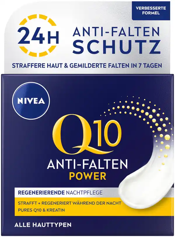 Bild 1 von NIVEA Q10 Plus Nachtpflege Anti-Falten 50ml