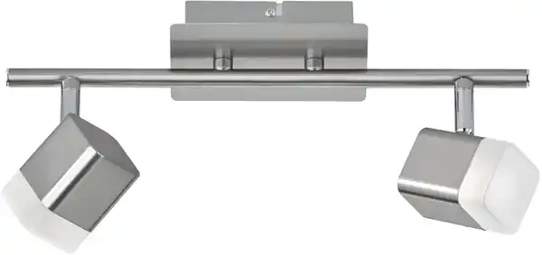 Bild 1 von Reality Leuchten 2er LED Balken Roubaix weiß, nickel