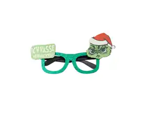 Partybrille Weihnachtsmuffel