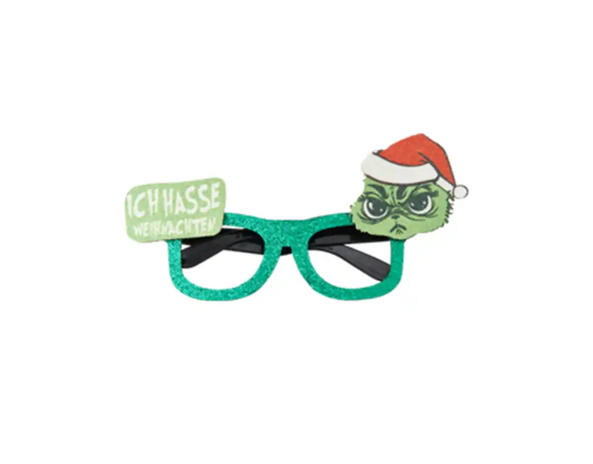 Bild 1 von Partybrille Weihnachtsmuffel