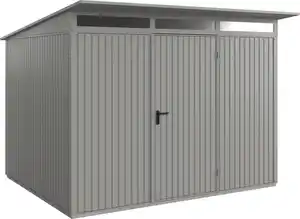 EcoStar Gerätehaus Trend-P Typ 3 graualuminium 312,7 x 283,4 x 232,3 cm