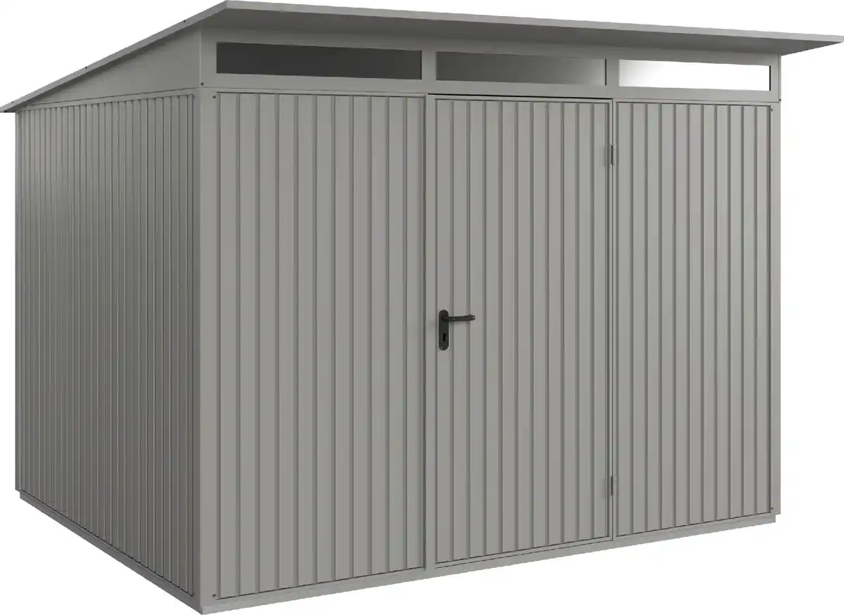 Bild 1 von EcoStar Gerätehaus Trend-P Typ 3 graualuminium 312,7 x 283,4 x 232,3 cm