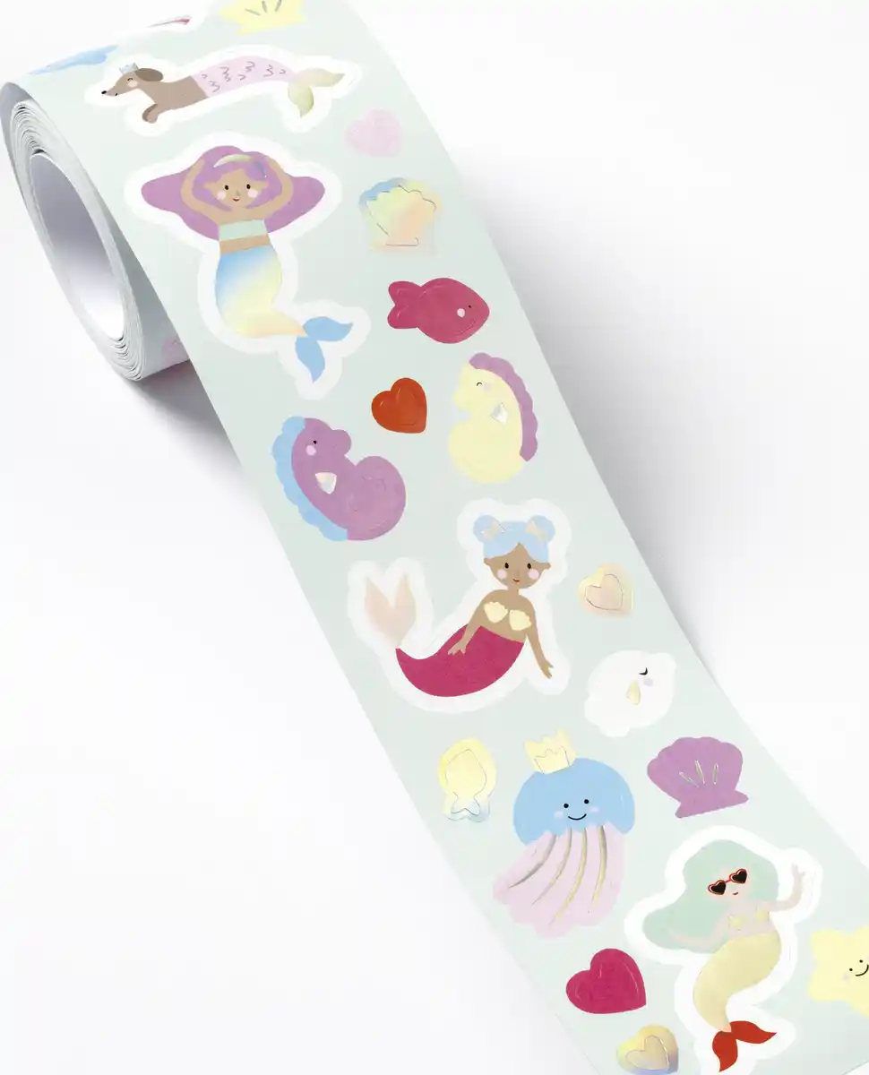 Bild 2 von folia Stickerrollen, 4 Sets, 4 Vers sortiert, 4 m