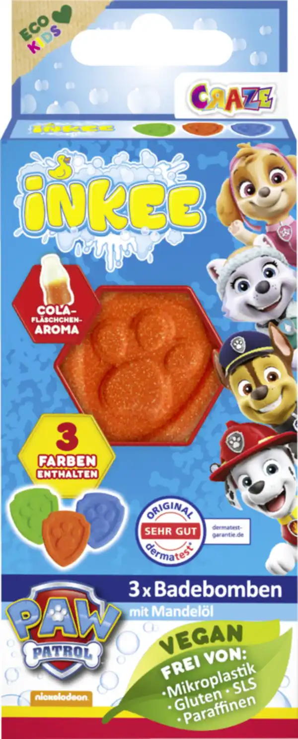 Bild 1 von CRAZE Mini Badebomben PAW Patrol