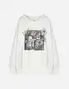 Bild 1 von Kinder Hoodie - Frontprint - weiß