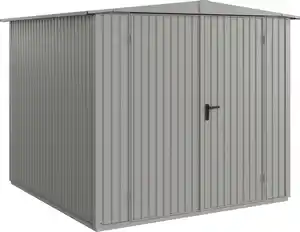 EcoStar Gerätehaus Trend-S Typ 2 258,8 x 247,7 x 216 cm graualuminium