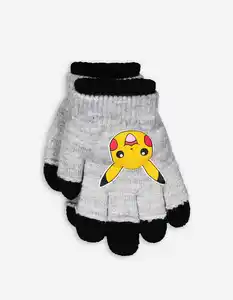 Kinder Handschuhe - Pokémon - schwarz