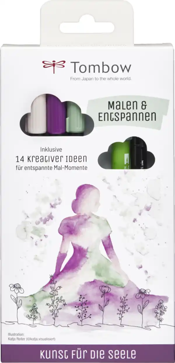 Bild 1 von Tombow Kunst für die Seele Watercoloring Set