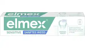elmex Zahnpasta Sensitive Sanftes Weiß zur sanften Zahnaufhellung