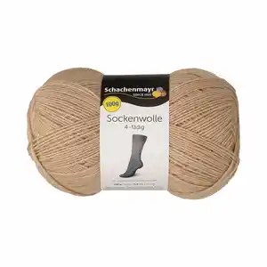 Sockenwolle SMX 100g kamel meliert