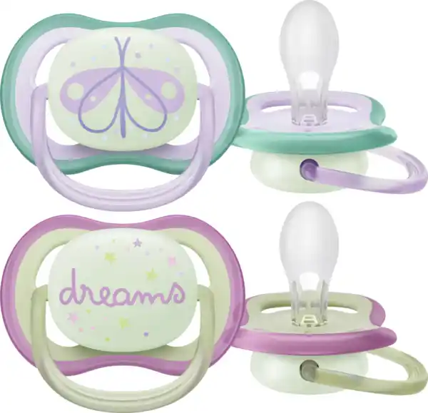 Bild 4 von PHILIPS AVENT ultra air Schnuller Motte & Dreams 0-6 Monate