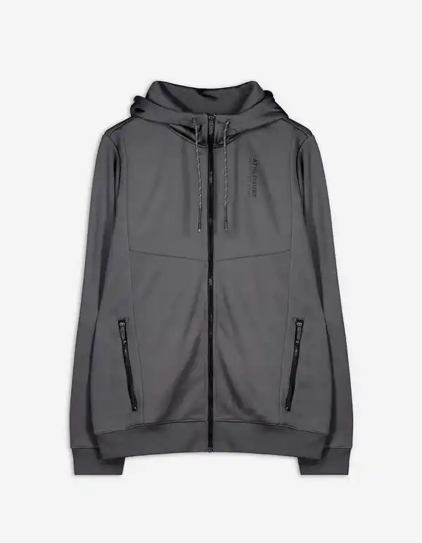 Bild 1 von Herren Sweatjacke - Wattierung - dunkelgrau