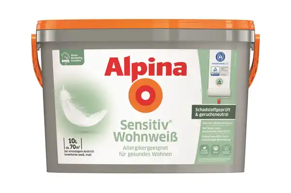 Bild 1 von Alpina Sensitiv Wohnweiß 10 L