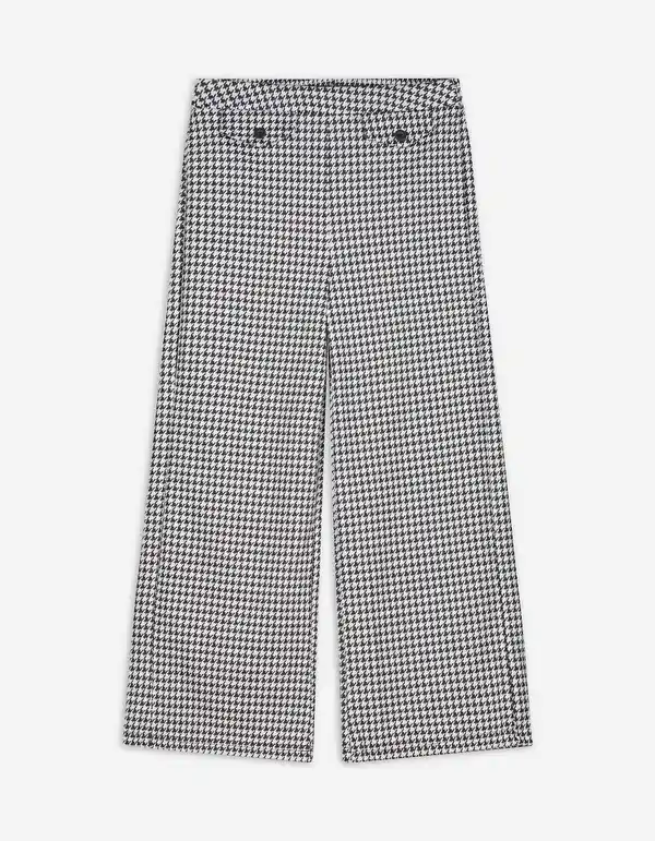 Bild 1 von Kinder Hose - Hahnentrittmuster - schwarz