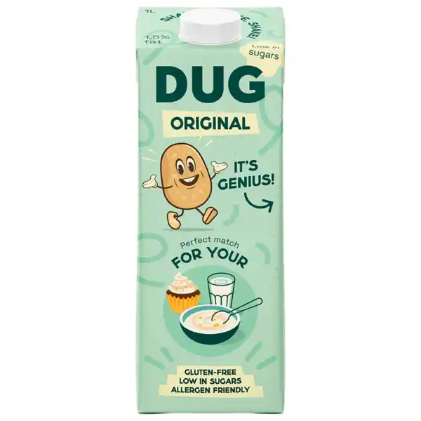 Bild 1 von Dug Original Kartoffeldrink vegan 1l