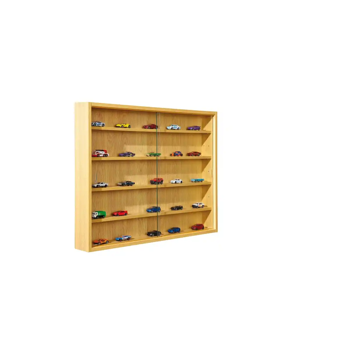 Bild 1 von Inter Link Sammlervitrine Gewürzschrank Hängevitrine Wandregal Collecty - Buche Nachbildung