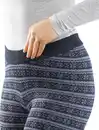 Bild 2 von IDEENWELT Strick-Leggings dunkelblau Gr. S