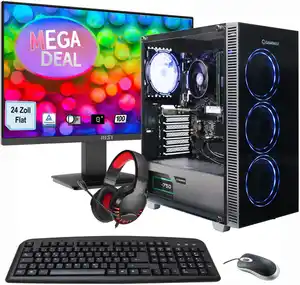 Gamemax Draco XD SET2478 schwarz