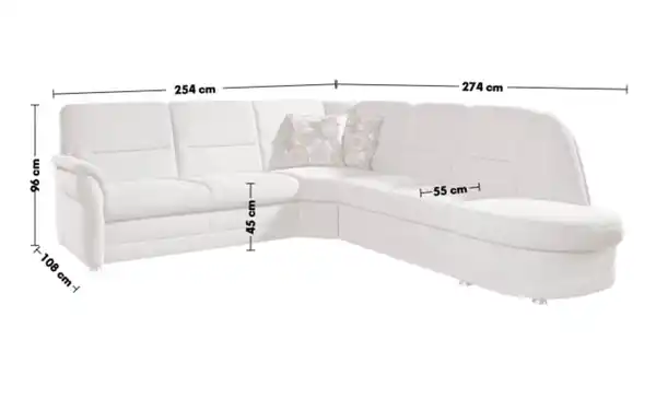 Bild 2 von Polipol - Wohnlandschaft PP-QL11014 Q+, silver