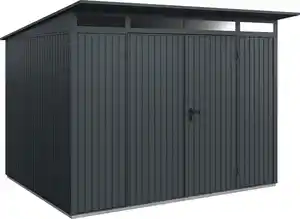 EcoStar Gerätehaus Trend-P Typ 3 anthrazitgrau 312,7 x 283,4 x 232,3 cm