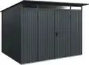 Bild 1 von EcoStar Gerätehaus Trend-P Typ 3 anthrazitgrau 312,7 x 283,4 x 232,3 cm