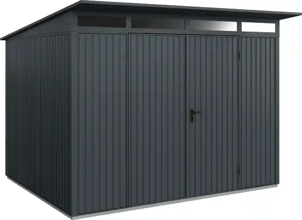 Bild 1 von EcoStar Gerätehaus Trend-P Typ 3 anthrazitgrau 312,7 x 283,4 x 232,3 cm
