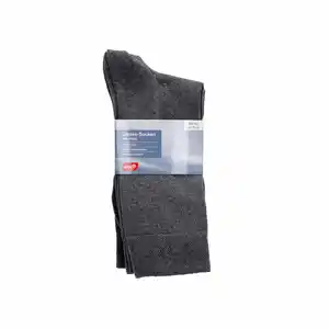 Socken unisex 3er 39-42 grau 2.2 KODi basic