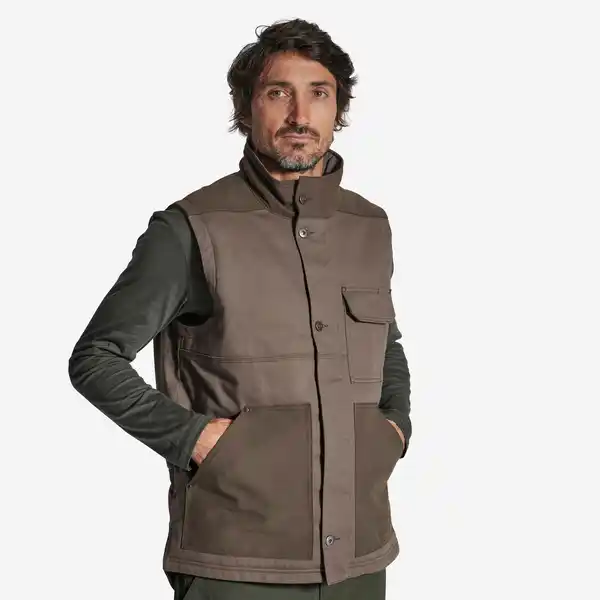 Bild 1 von Outdoorweste- 500 braun Braun