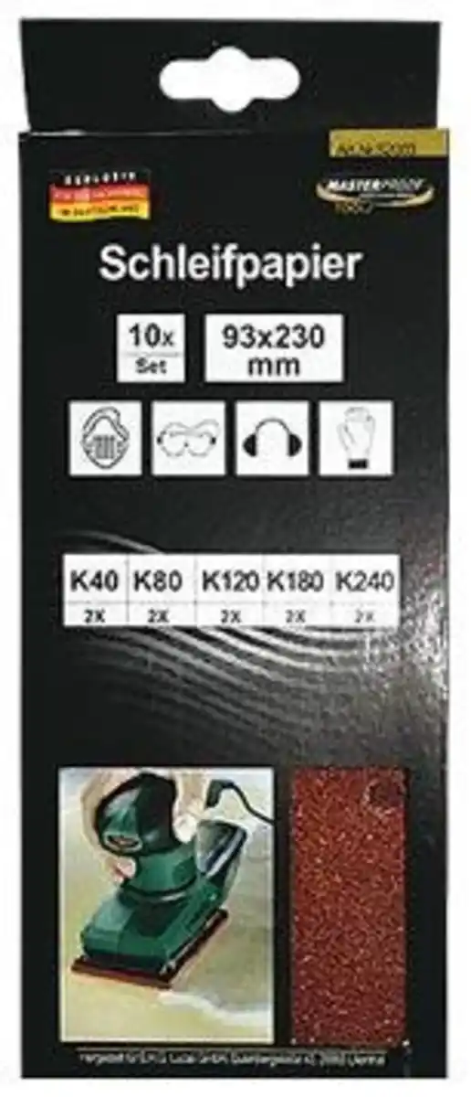 Bild 1 von Schleifpapier 5 versch. Körnungen