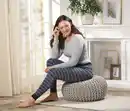 Bild 3 von IDEENWELT Strick-Leggings dunkelblau Gr. S