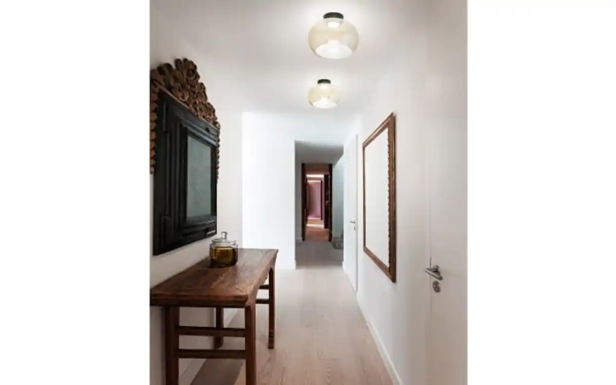 Bild 2 von LED-Deckenleuchte Brena, cognac, inkl. CCT Steuerung